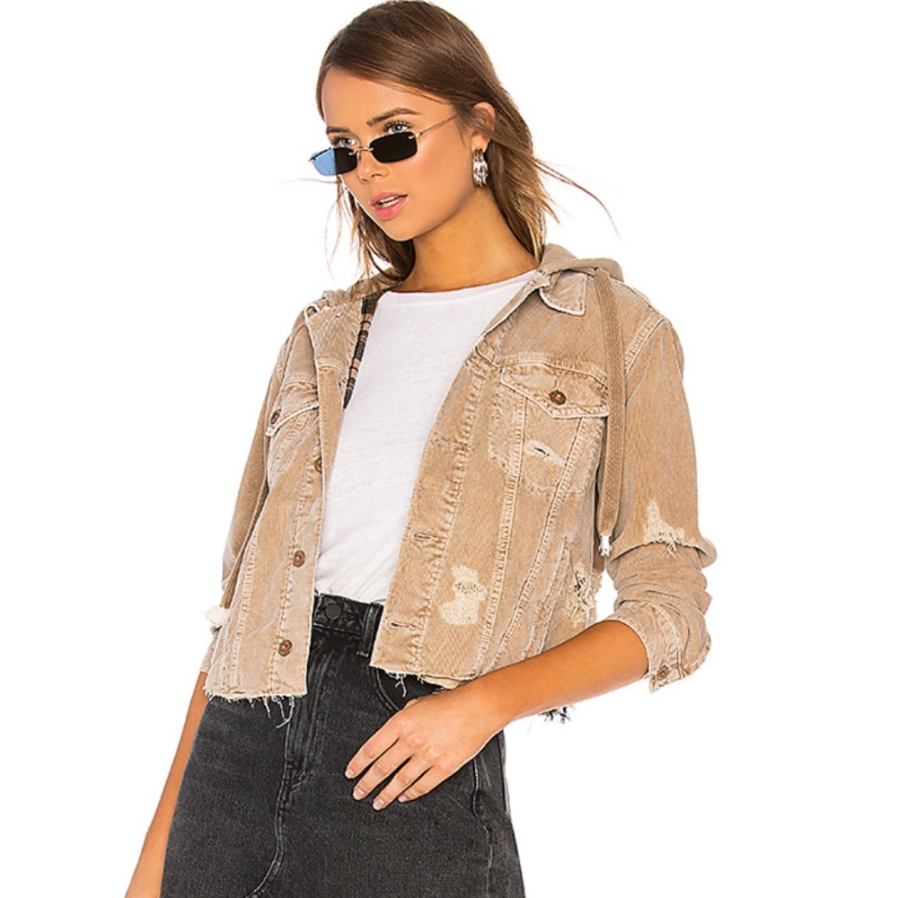 NEW NSF Rusty Crop Hooded Jacket